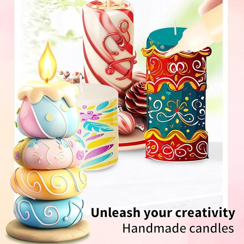 24 Pack Candle Wax Pen Fabric Decorating Tools For Hobbyists And Enthusiasts - Image 4